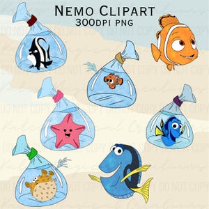 Nemo Hand gezeichnete Clipart