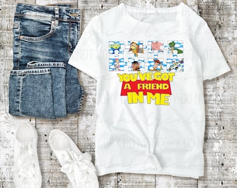 You've Got A Friend In Me T-shirtontwerp png PNGEgg