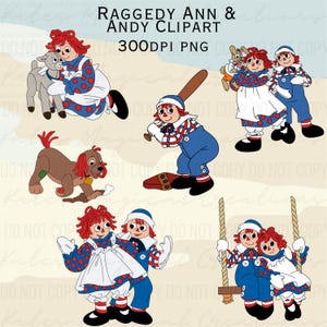 Raggety Ann and Andy Decor - Etsy
