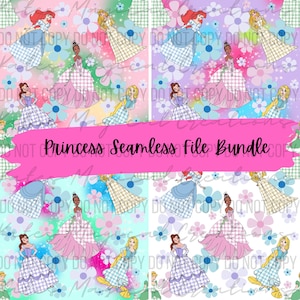 Princess Seamless File Bundle