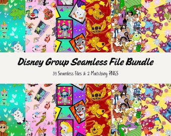 Paquete de archivos sin costuras de Disney Group