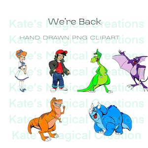 We&#39;re Back Hand Drawn Clipart