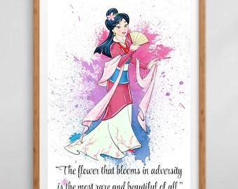 Mulan Wall Art, Digital Download, Printable