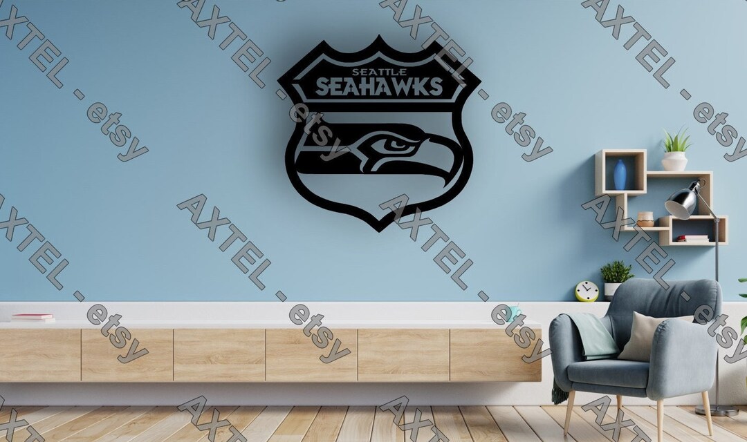 Seattle Seahawks Wall Art Decor Seattle Seahawks American - Etsy