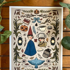 Over the Garden wall print