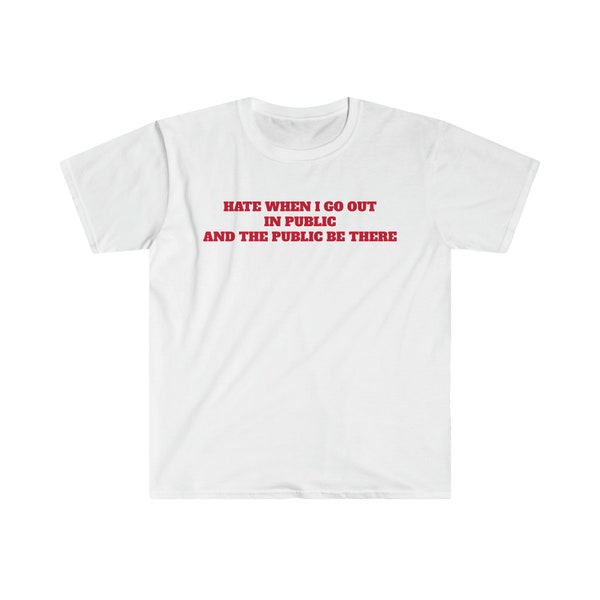 Public Unisex Softstyle T-Shirt