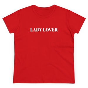 LADY LOVER Graphic Cotton T-Shirt