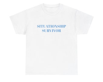 Situationship Survivor Unisex Heavy Cotton Tee