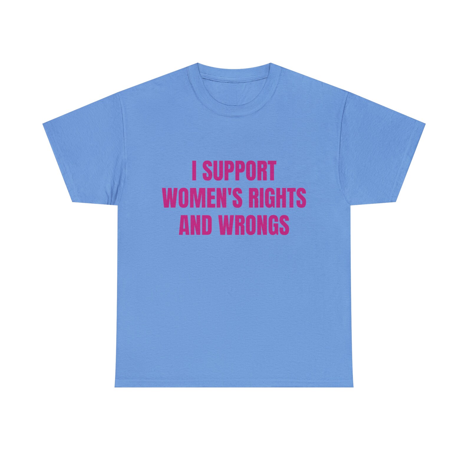 I Support Women's Rights and Wrongs Graphic Unisex Heavy Cotton Tee Etsy