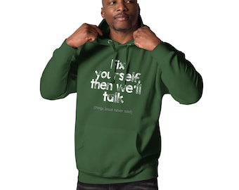 Fix Yourself (Blotchy) | Unisex Hoodie