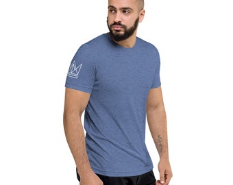 Kingdom Crown Icon (Sleeve) | Unisex Tri-Blend Vintage T