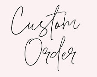 3 Sets of 5 Cups Custom Listing