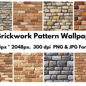 25 Brickwork Pattern Wallpapers - PNG & JPG Formats