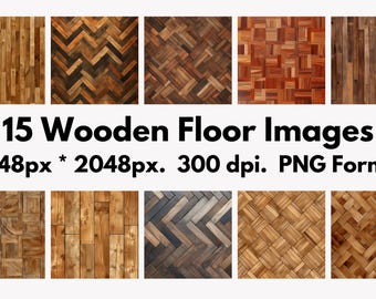 15 Wooden Floor Images - PNG Format