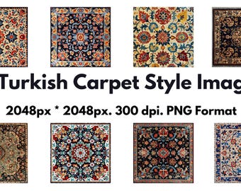 16 Turkish Style Carpet Images - PNG Format