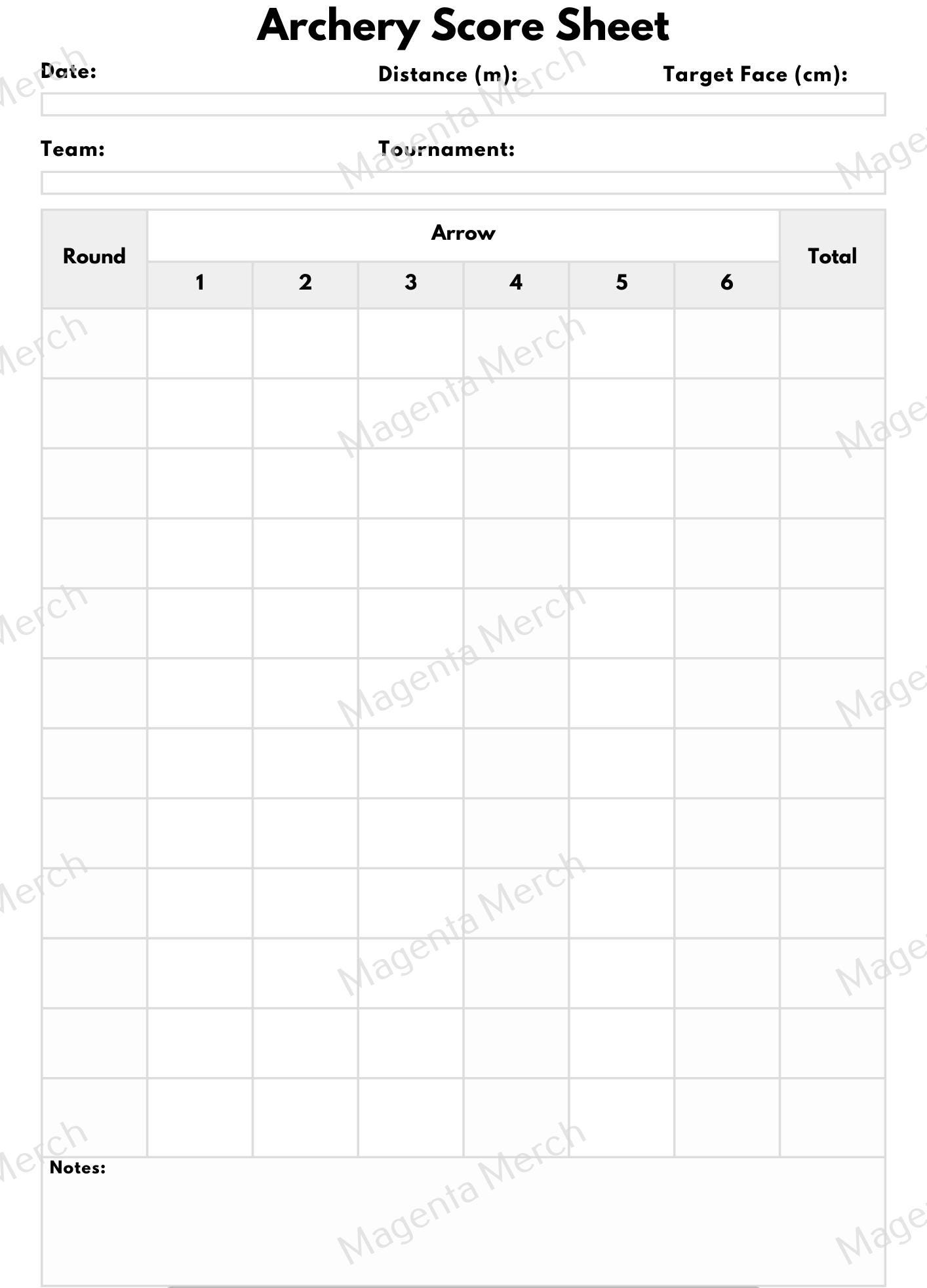 printable-replacement-score-sheet-for-archery-a4-us-letter-formats-etsy for Free Printable Archery Score Cards Printable Replacement Score Sheet for Archery - A4 & US Letter Formats - Etsy for Free Printable Archery Score Cards