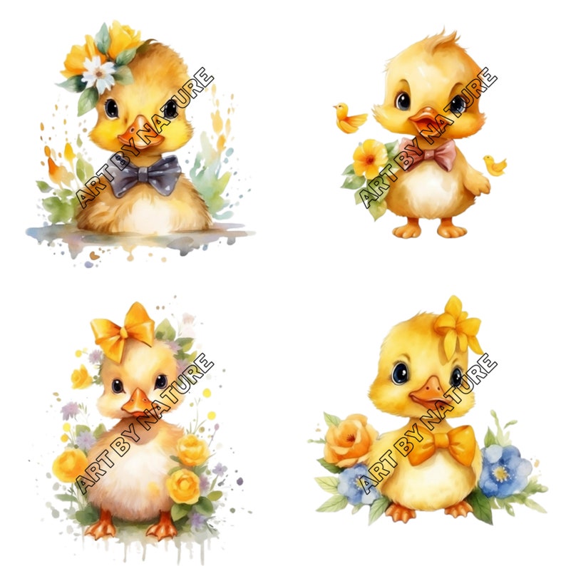 Cute Ducks - Baby Ducks Clipart Commercial Use, Transparent PNG ...