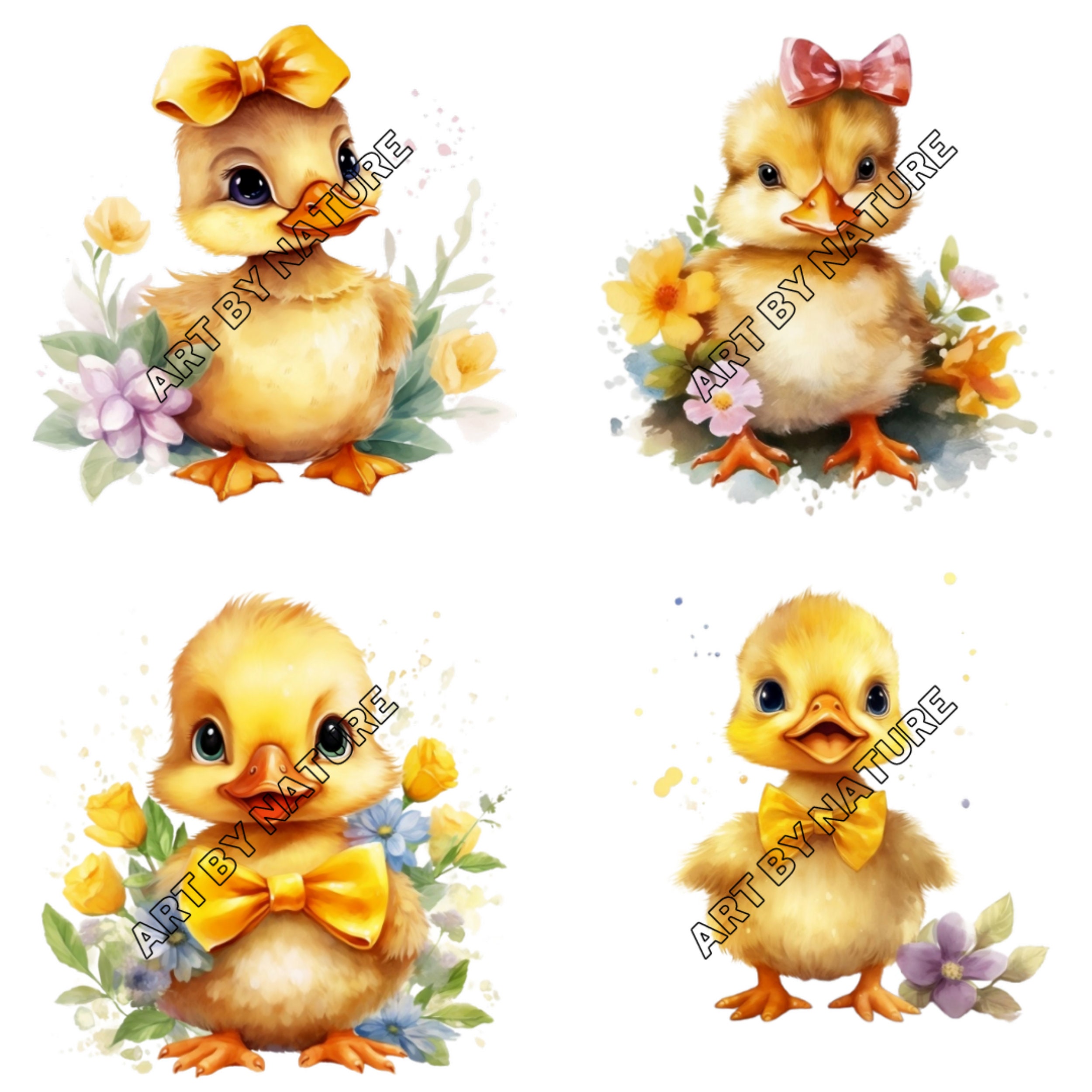 Cute Ducks Baby Ducks Clipart Commercial Use, Transparent PNG ...