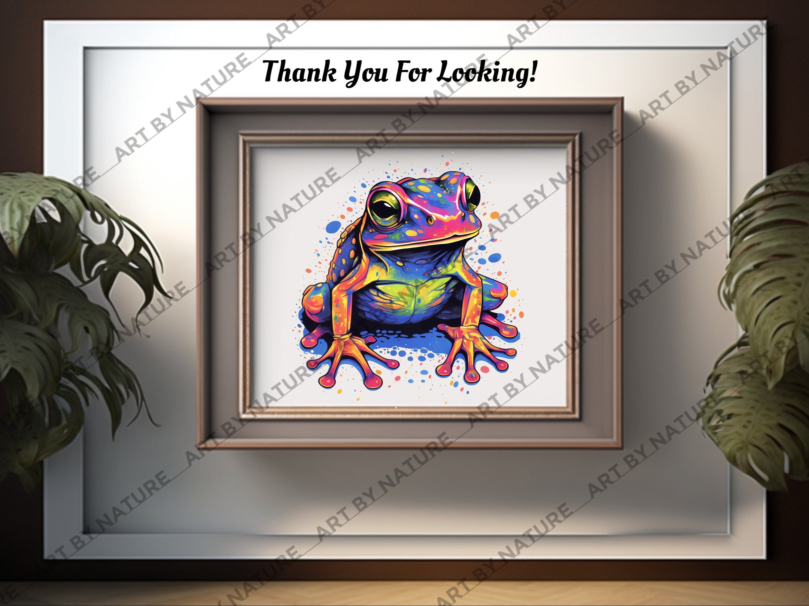Frog Clipart Bundle, Cute Frogs Printable Clipart in PNG Format Instant ...
