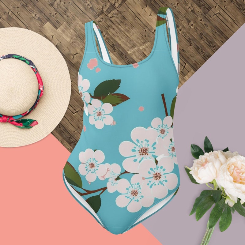 Asian Fox Women's All-Over Print One-Piece Swimsuit main image 1
