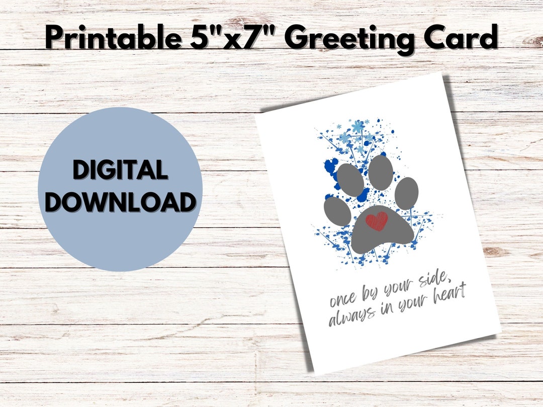Pet Sympathy Card Printable Pet - Il 1080xN.5090955592 Ptu6 