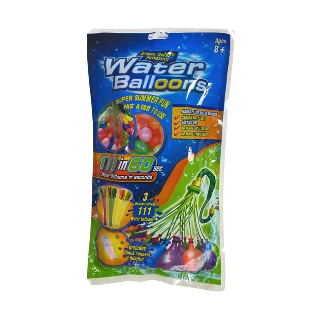 111 Self Tying Water Ballons Etsy