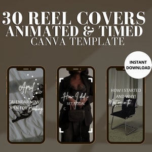 Reel Covers Instagram, Reel Cover template, Faceless Insta, Social Media Tools, business tools, grown on social media, Insta reels cover, ig