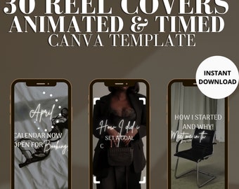 Reel Covers Instagram, Reel Cover template, Faceless Insta, Social Media Tools, business tools, grown on social media, Insta reels cover, ig