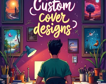 Benutzerdefiniertes Buchcover Design | Print & eBook Bereit für Autoren | Fantasy, Romanze, Sci-Fi, Horror