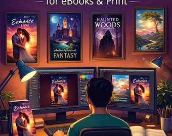Benutzerdefinierte Buchumschläge, Ebook-Cover-Design, professionelle Kunst damit Sie Ihre Geschichte festhalten können