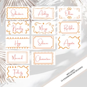 Bewerkbaar-aperol spritz couvert doodle handgetekende gevoel spritzy verjaardag belangrijkste squeeze plaatskaarten idee spritz naam partij-afdrukbaar