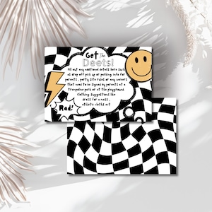 Editável cinco a vibe happy dude detalhes inserir detalhes legal dude 5º aniversário festa 90s punk smiley feliz tema info card skatista Baixar