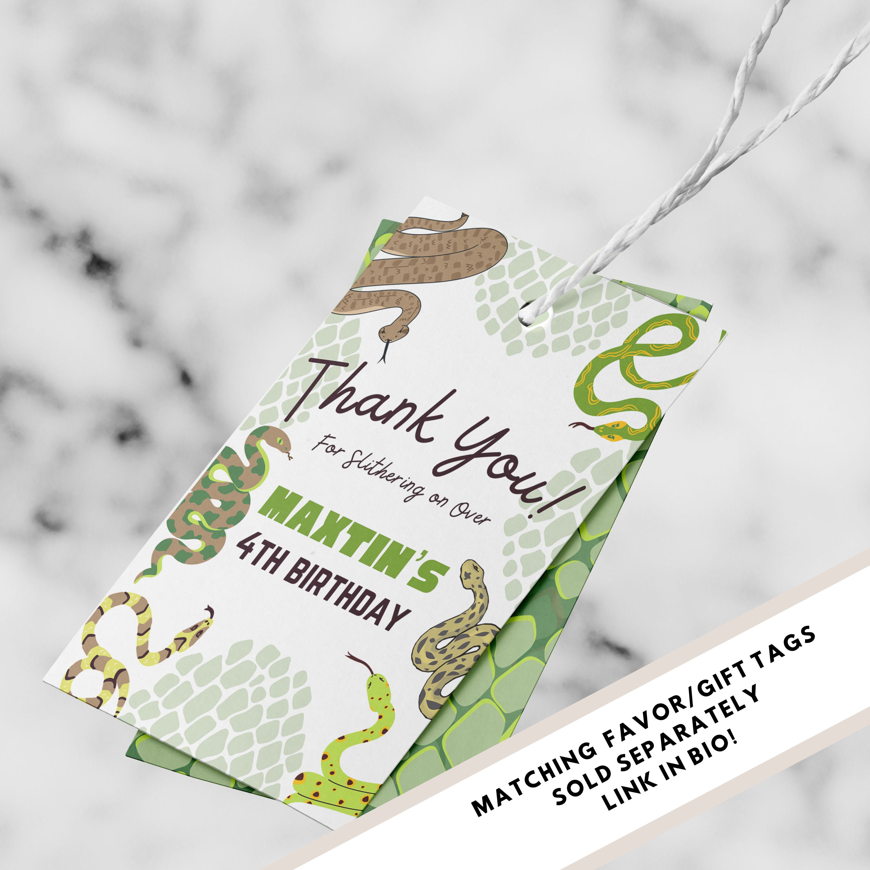 Editable Snake Theme Invite Reptile Theme Party Boys Birthday ...