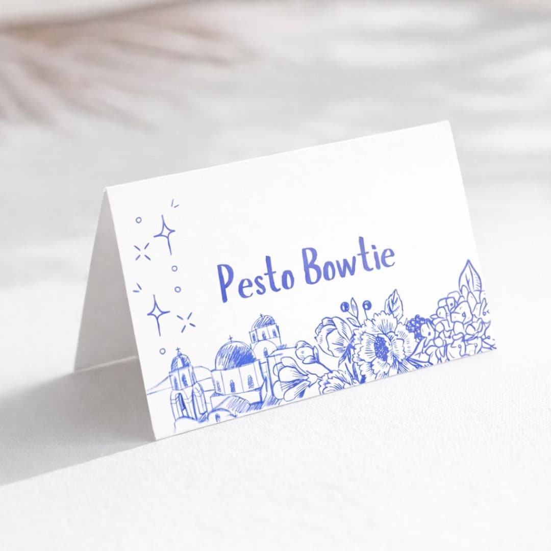 Editable-mamma Mia Placecard Food Lable Greek Disco Themed Island ...