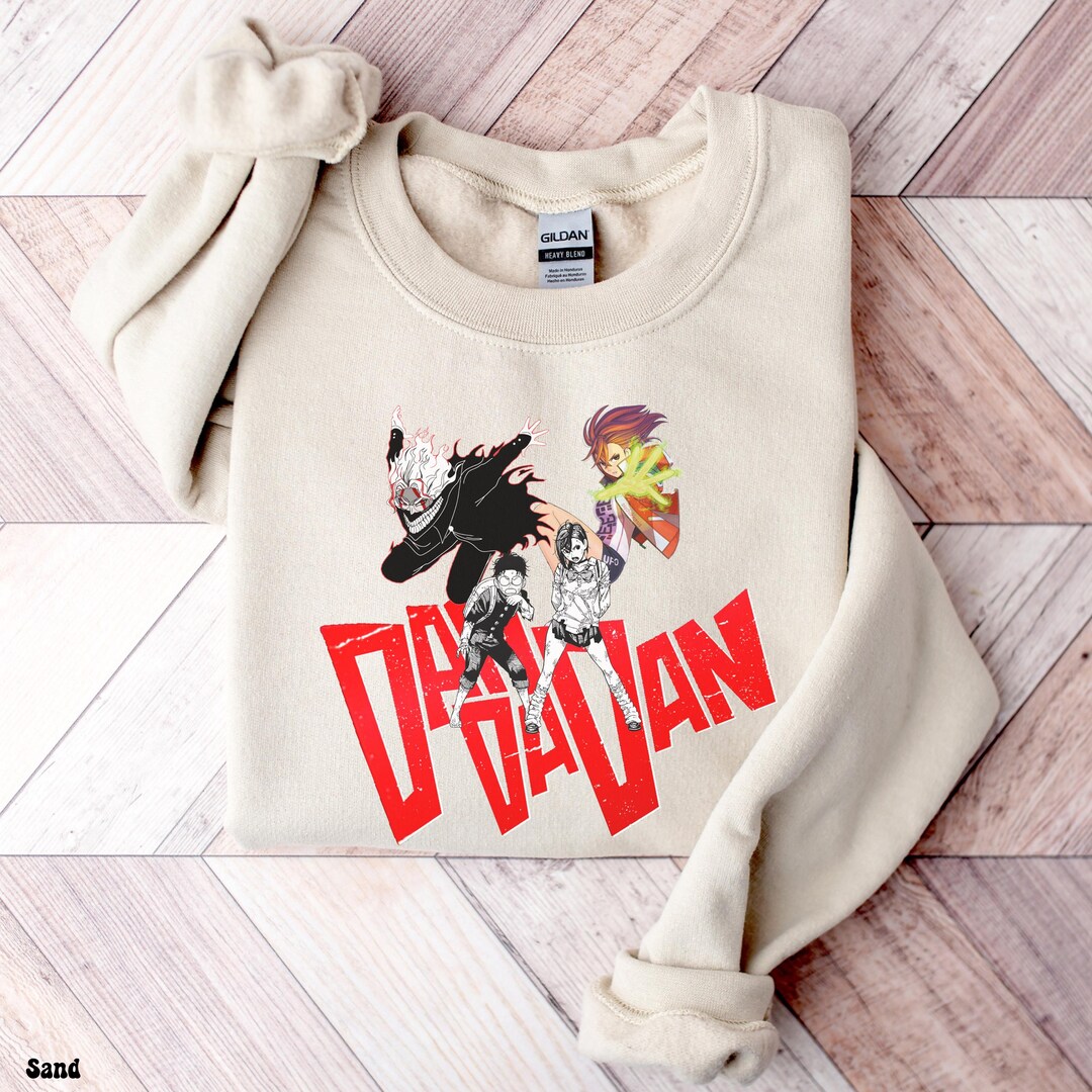 Dandadan Anime Sweatshirt Teenager - 3D Gedruckter Kapuzenpulli Mit Tasche