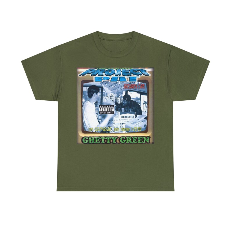 Project Pat GHETTY GREEN Album Cover Tshirt - Etsy