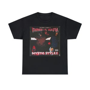 Three Six Mafia MYSTIC STYLEZ Album Cover Tshirt
