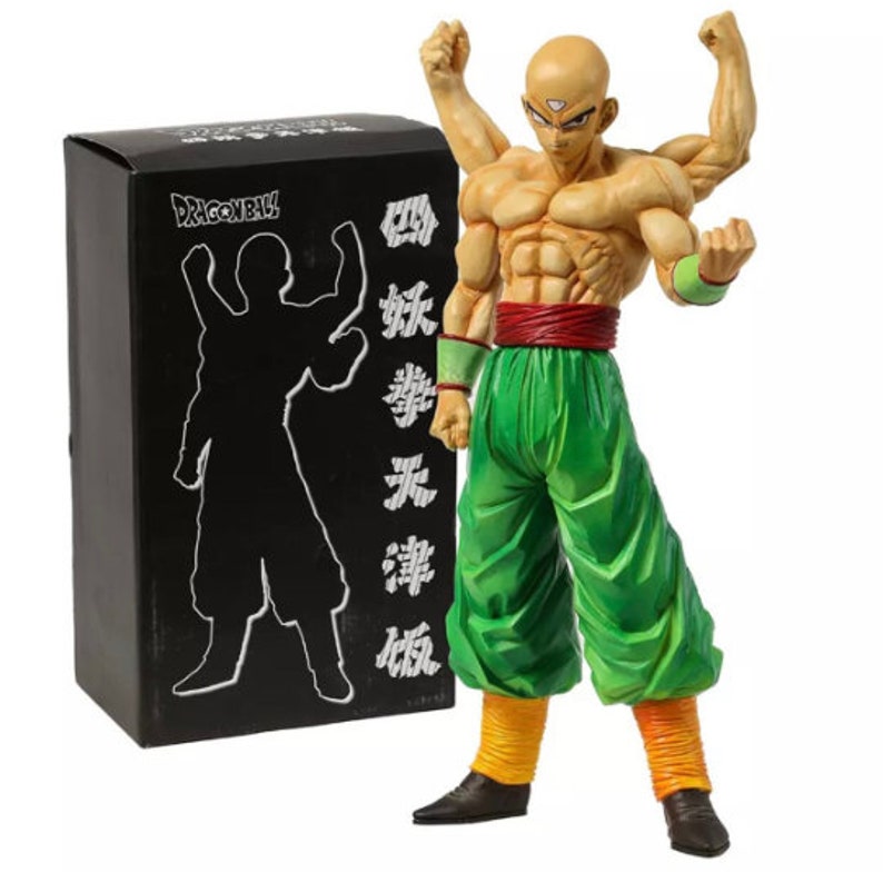 Dragon Ball : Four Arms Tien Shinhan Anime Action Figure / - Etsy