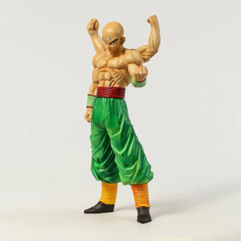 Dragon Ball : Four Arms Tien Shinhan Anime Action Figure / - Etsy