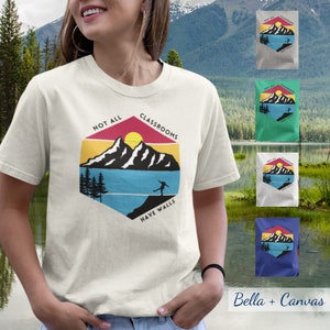 Outdoors Shirt, Womens Tee, Teen Shirt, Mens Soft Cotton Shirt, Homeschool, Top, Gift for Her, Gift for Him, Graphic Tee Trending Now