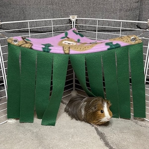 Corner Fleece Forests for Guinea Pigs and Other Small Pets