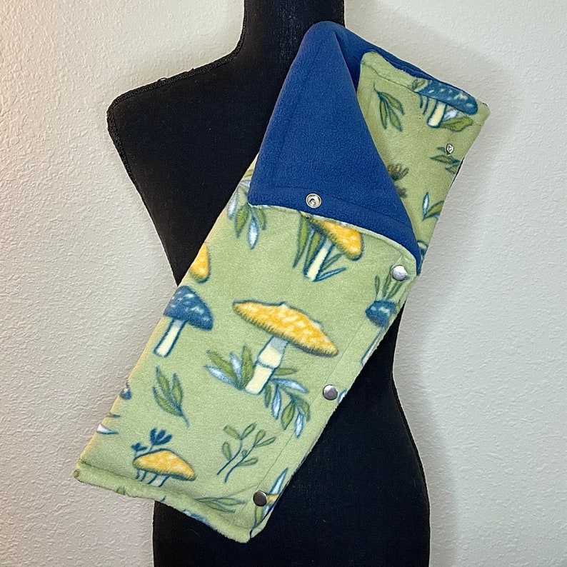 Fleece reptilslingor med justerbar rem bild 3