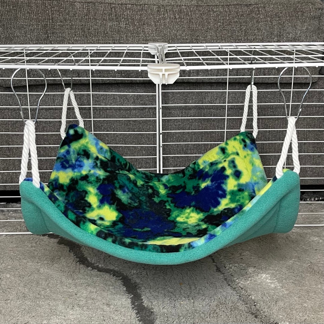 Single & Double Fleece Hammocks for Small Pets Etsy