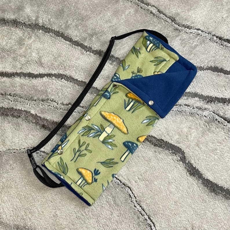 Fleece reptilslingor med justerbar rem bild 2