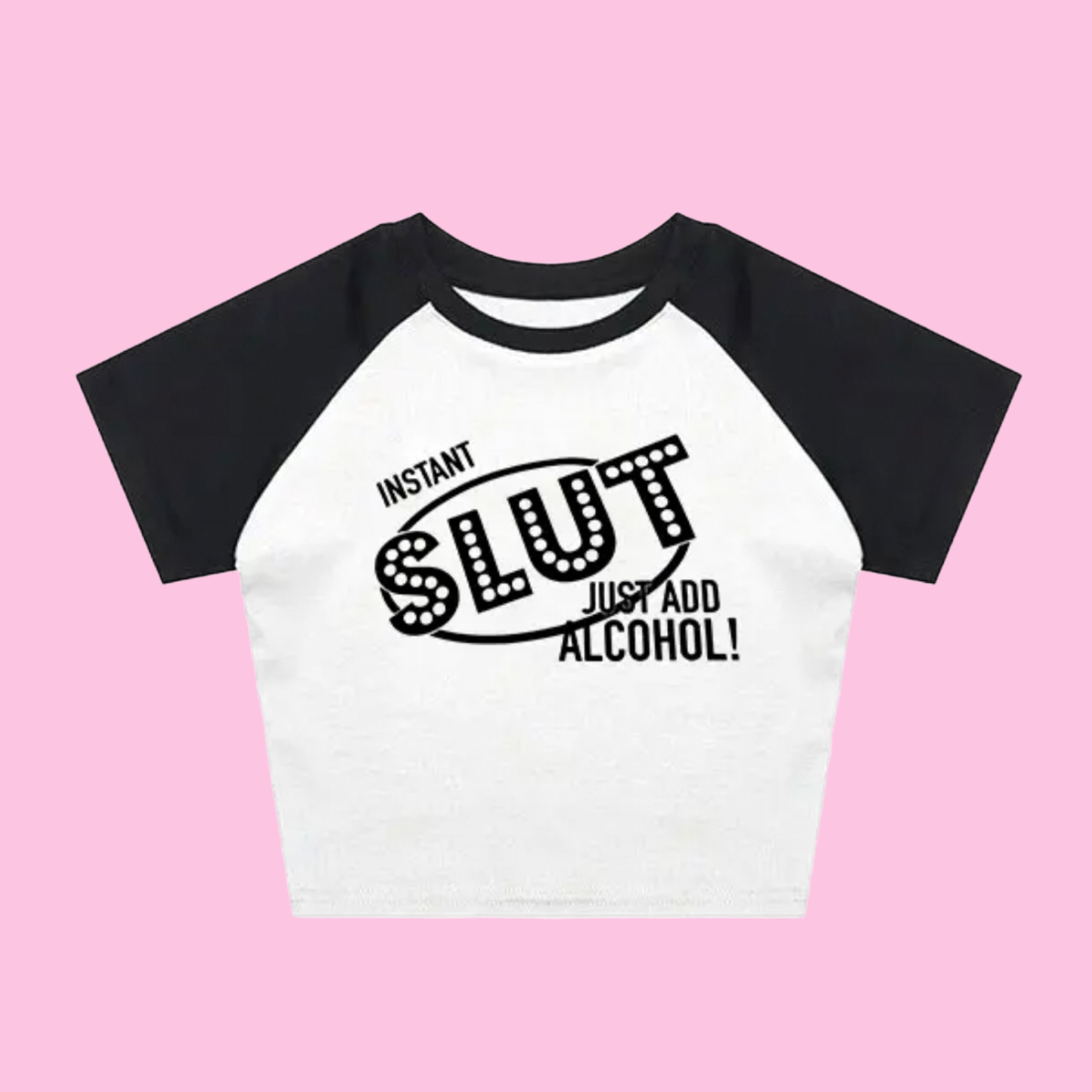 Black Instant Sl/t Just Add Alcohol Tee Etsy