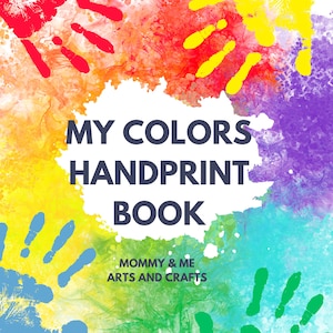 My Colors Handprint Book