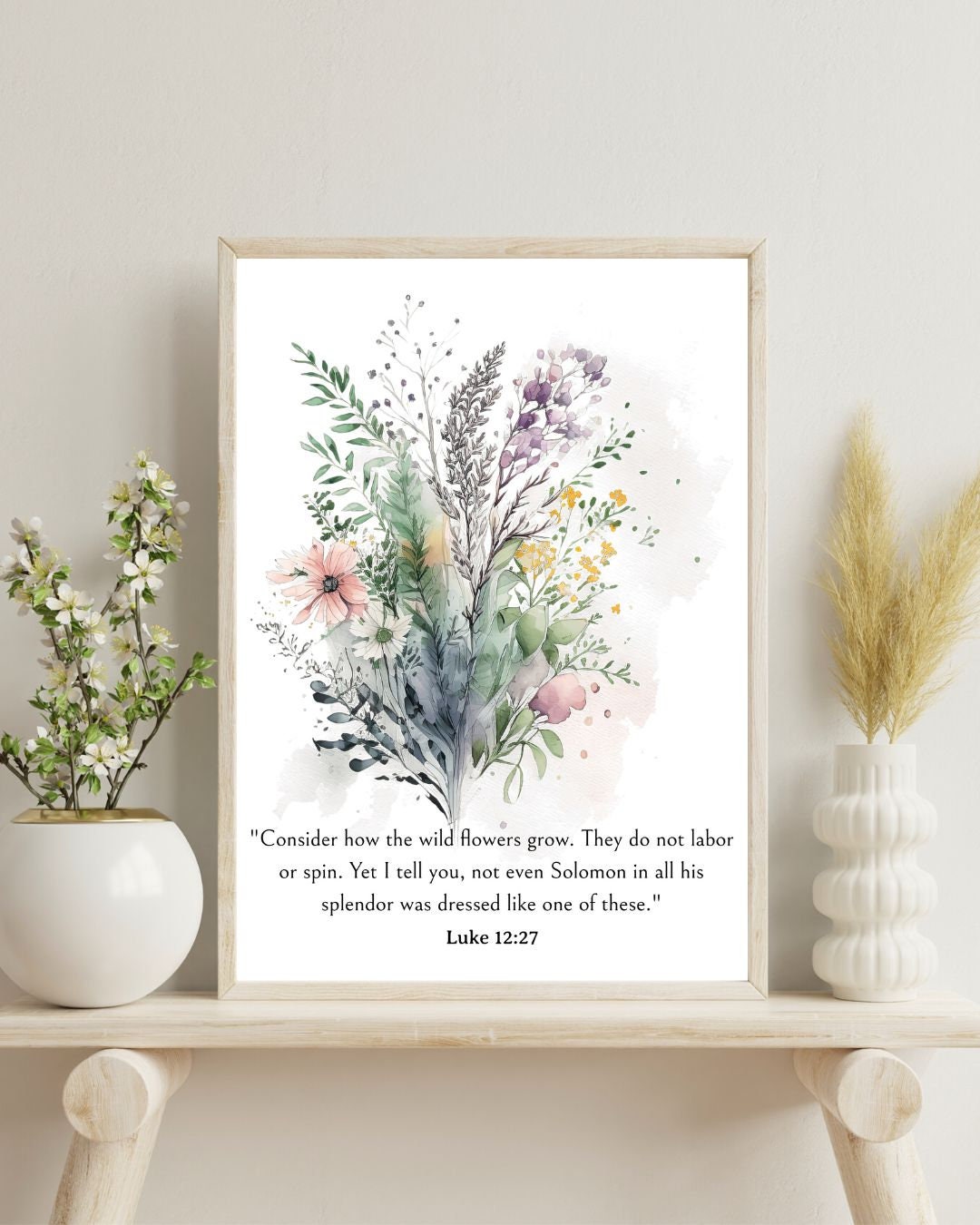 Printable Christian Wall Art Inspirational Scripture Prints Printable ...