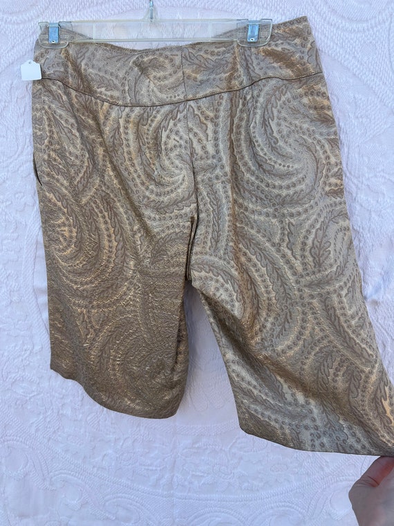 Central Falls  Gold Dress Shorts for women Design… - image 5