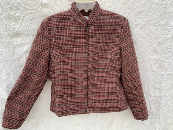 Womens work jacket Fully lined jacket Vintage jac… - image 1