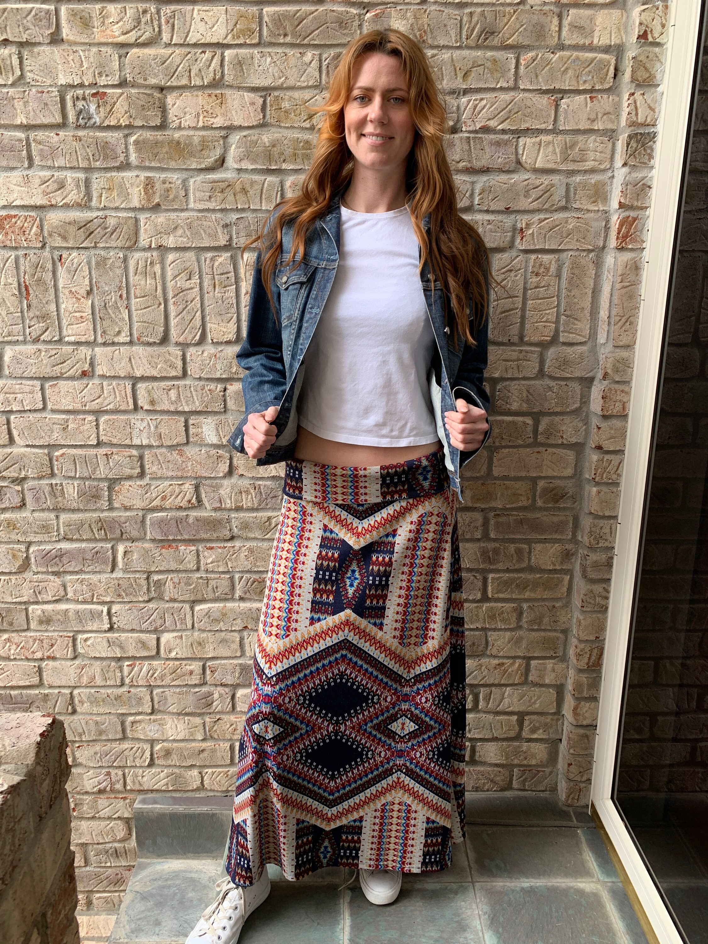 Midi Skirt Tulle Plus Size High Waisted Skirt 2020 Boho Retro